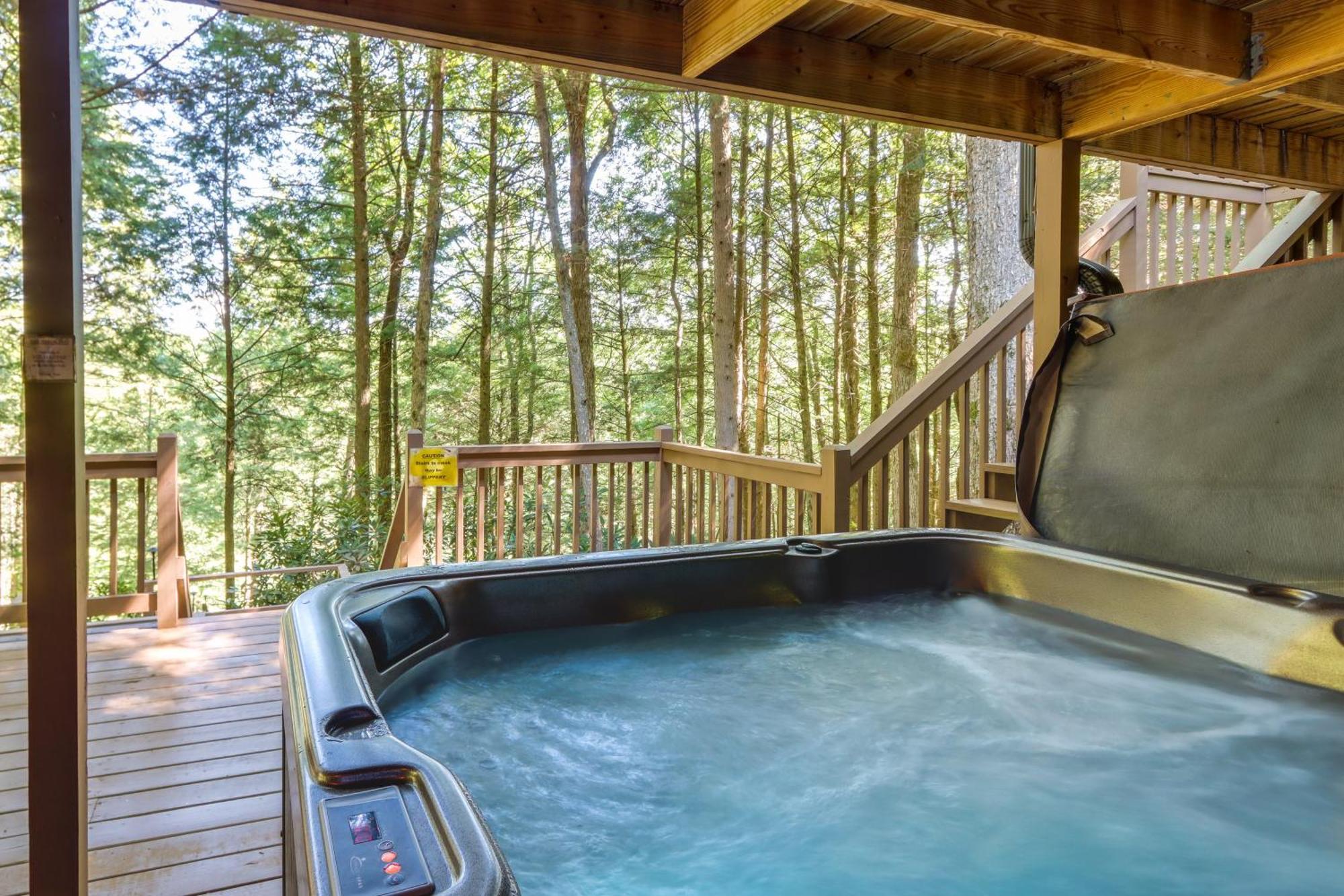 Luxe Fightingtown Creek Cabin 2 King Suites And Spa Epworth Exterior photo