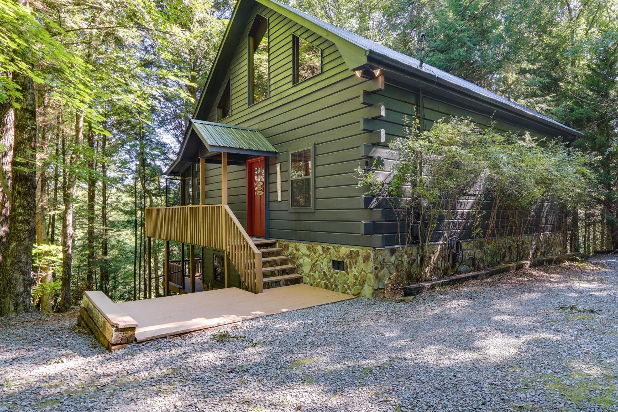 Luxe Fightingtown Creek Cabin 2 King Suites And Spa Epworth Exterior photo